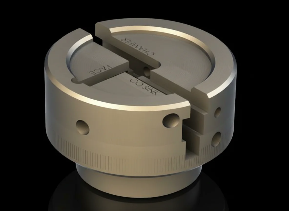 AFP machined head